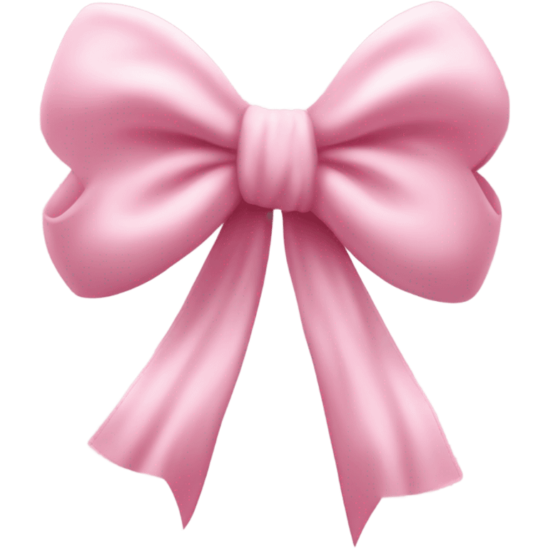 Baby pink bow emoji