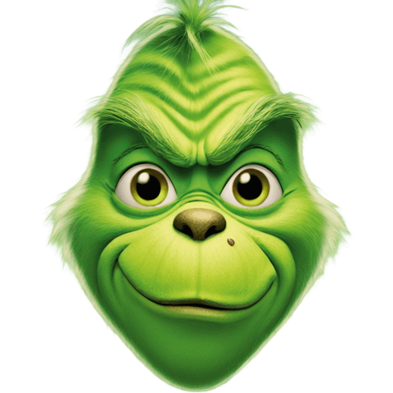 The grinch emoji