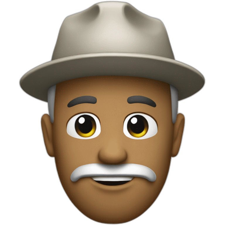 Jabalí con pelota de golf emoji