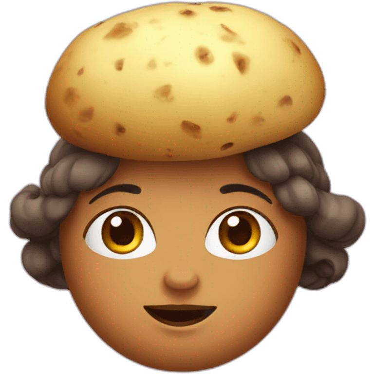 Potato princess emoji