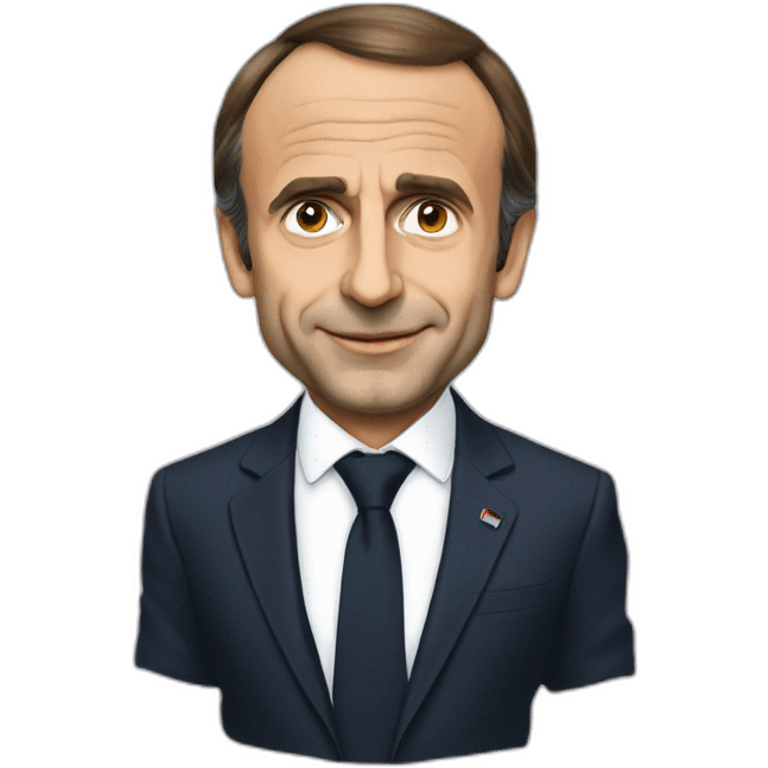 Macron sur les épaules de zemmour emoji