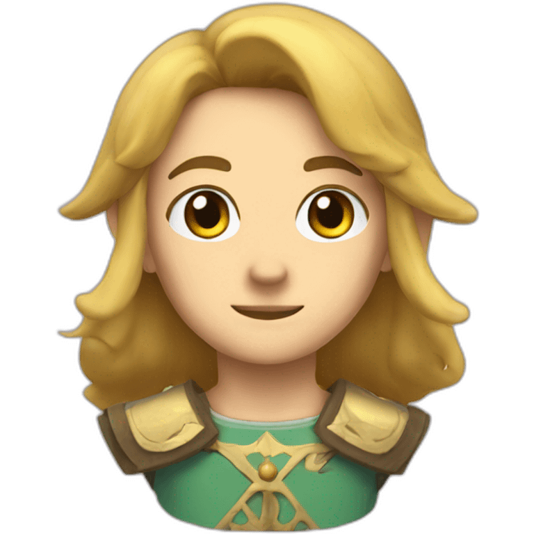 Zelda le chevalier emoji