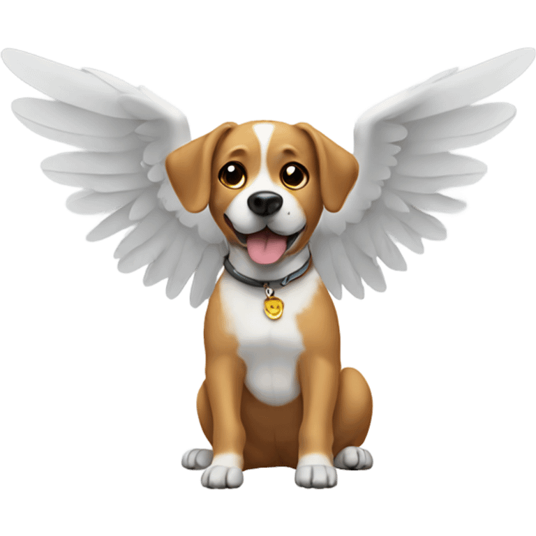 Dog with wings emoji