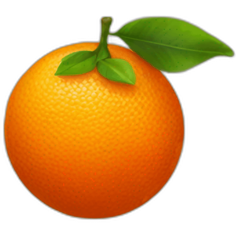 tangerine emoji