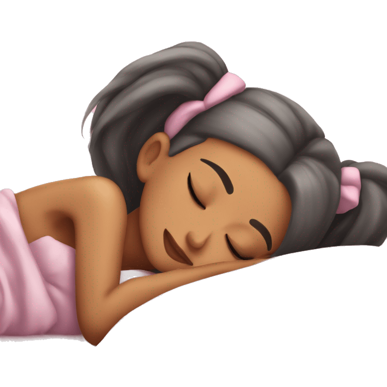 Ariana Grande sleeping emoji