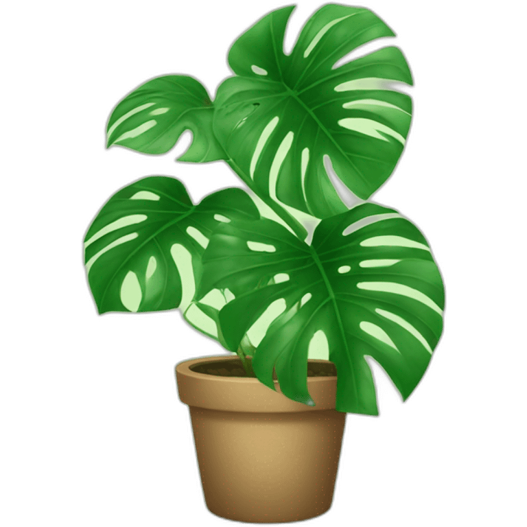 monstera emoji