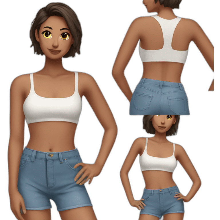 croptop emoji