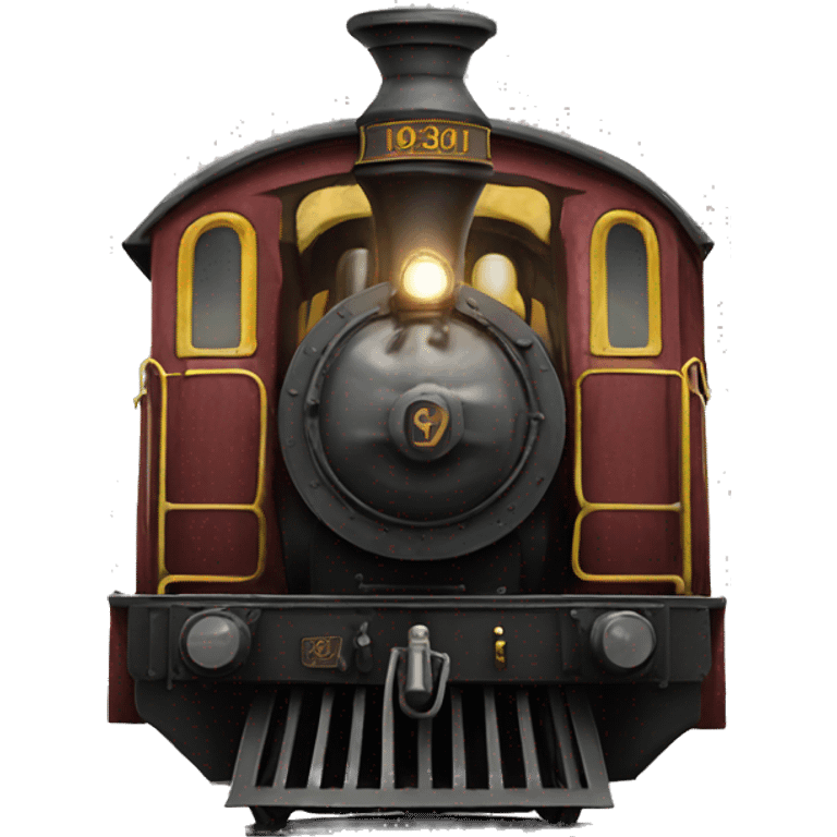 Hogwarts train emoji