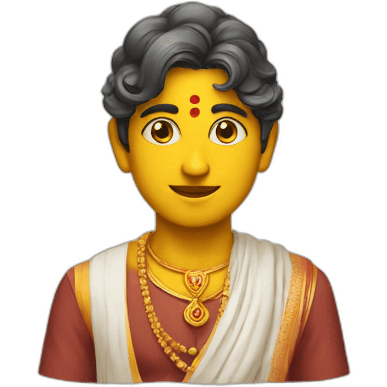 A Hindu lover emoji