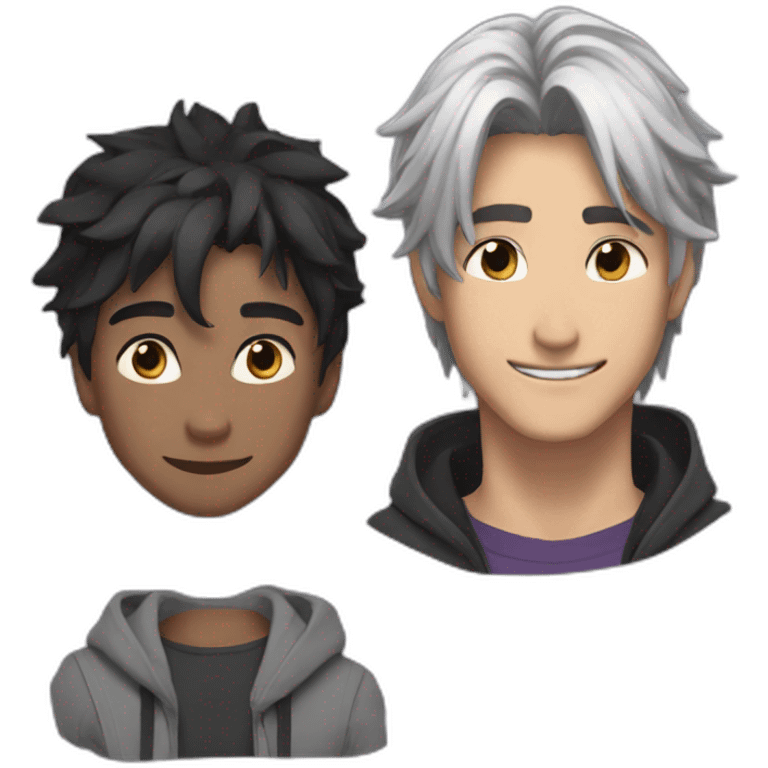 Shiro and Keith emoji