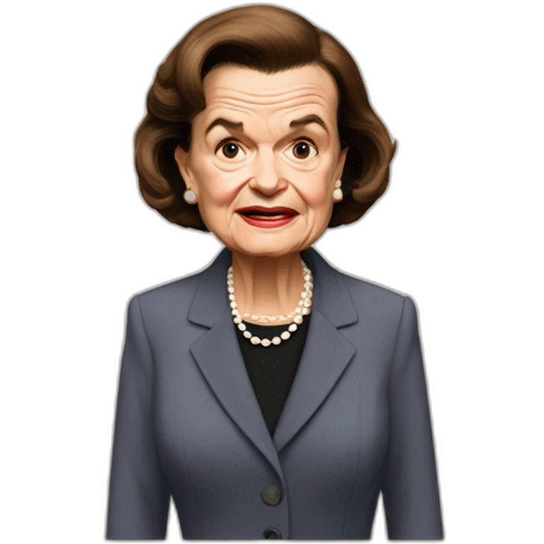 decrepit dianne feinstein emoji