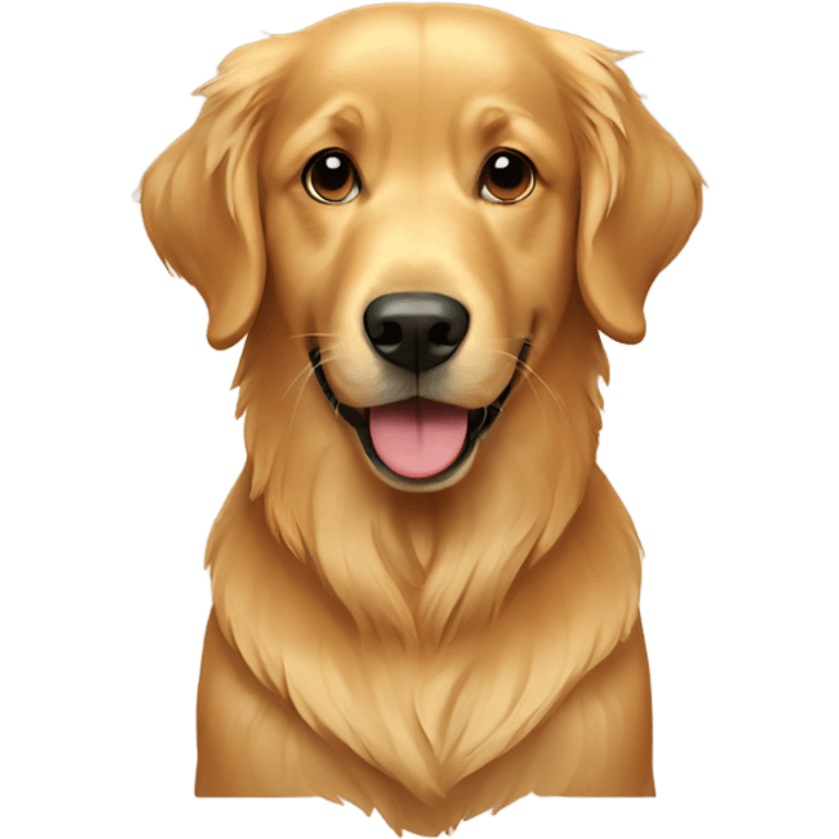 Golden retriever  emoji