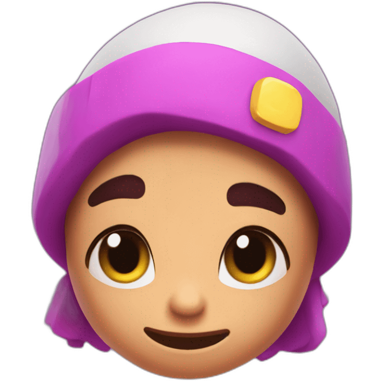 Shelly in Brawl stars emoji