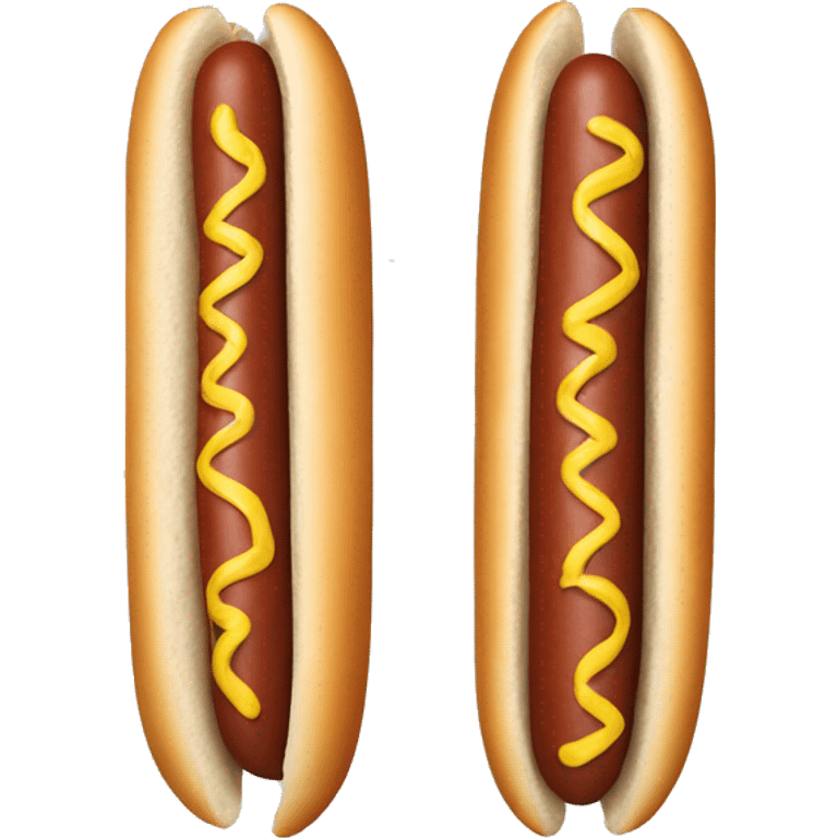 Hot dog in a bikini  emoji