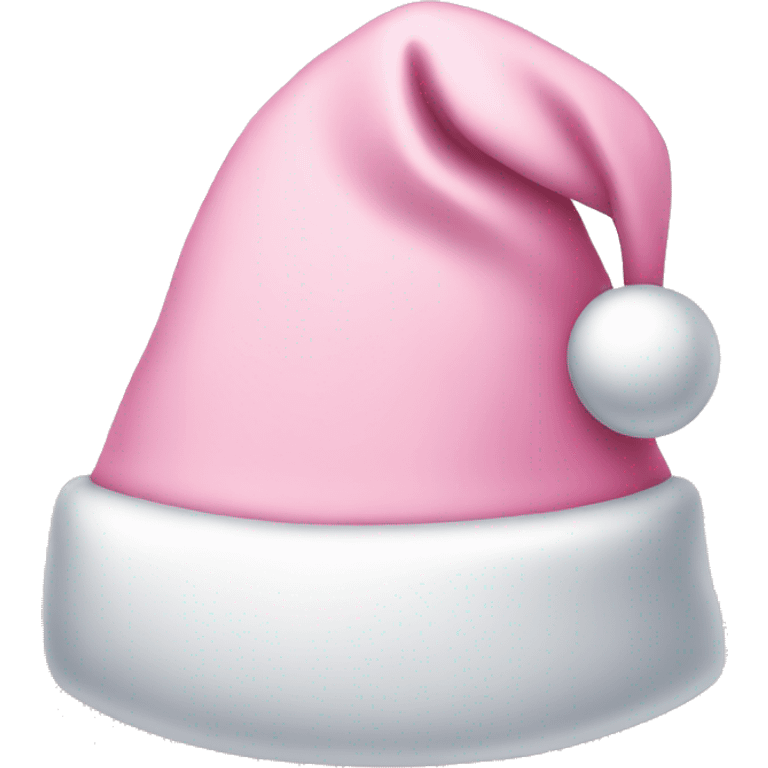 Light pink Santa hat emoji