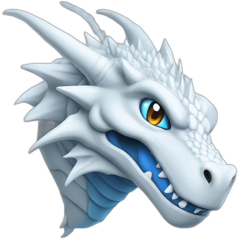 blue eyes white dragon full emoji