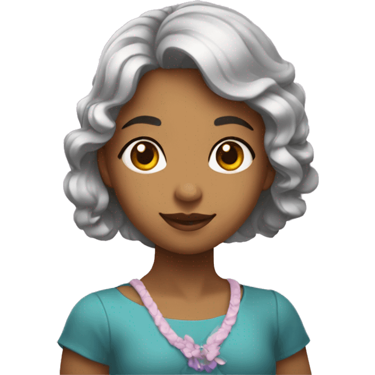 Uma menina loira Confeiteira  emoji