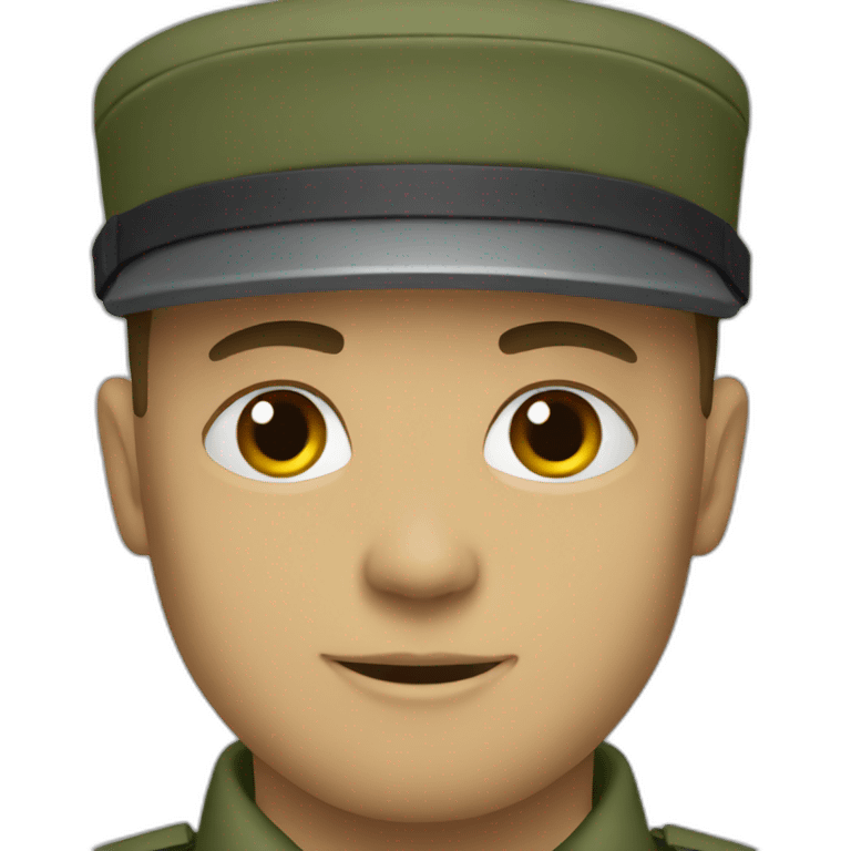 military  emoji