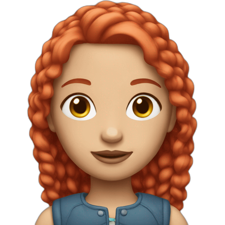 doll (red hair) emoji