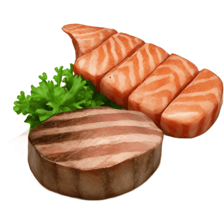 Surf and turf emoji