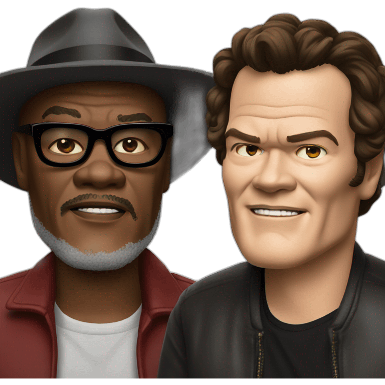 Samuel L Jackson and Quentin Tarantino emoji