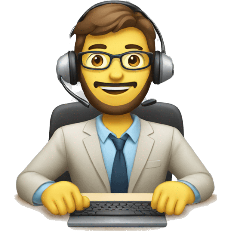 create call center   emoji