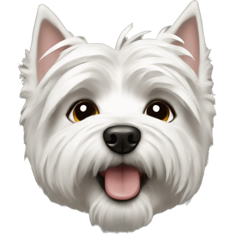 Westie dog  emoji