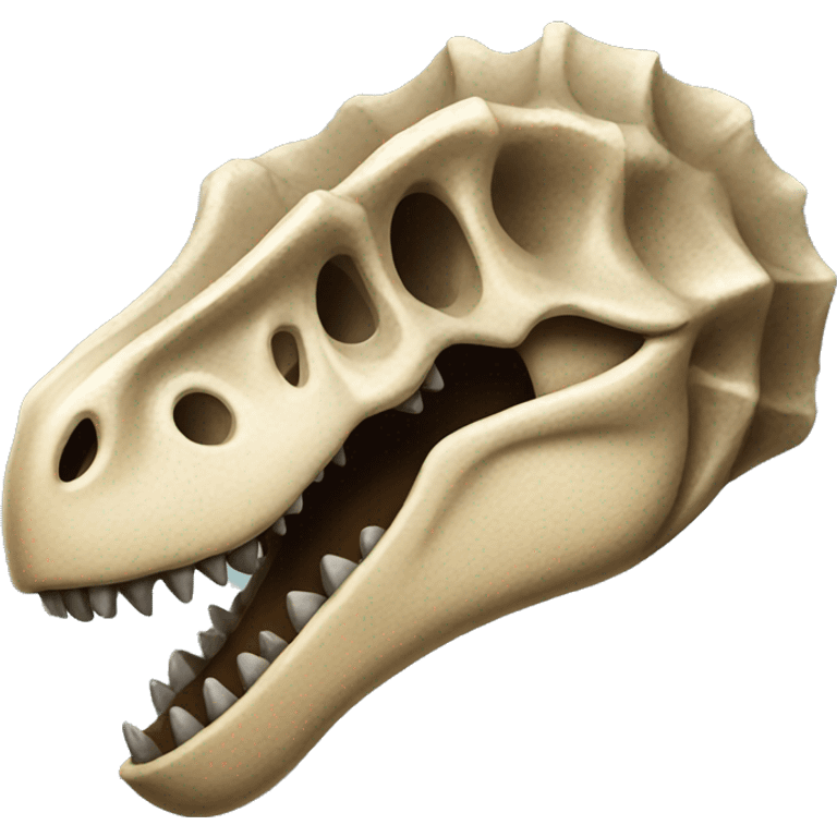 dinosaur fossil emoji