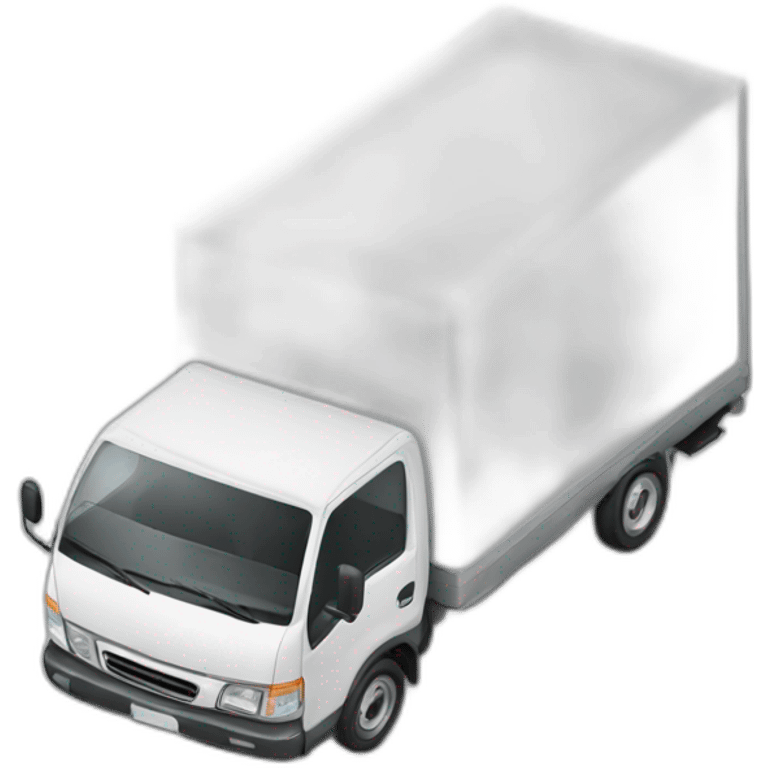 Light commercial vehicle open emoji