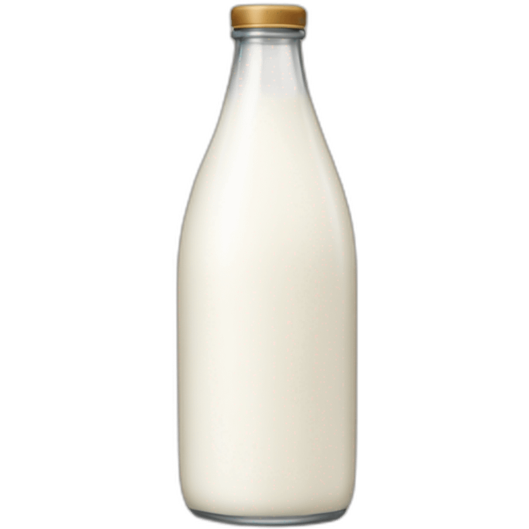 bottle with milk emoji