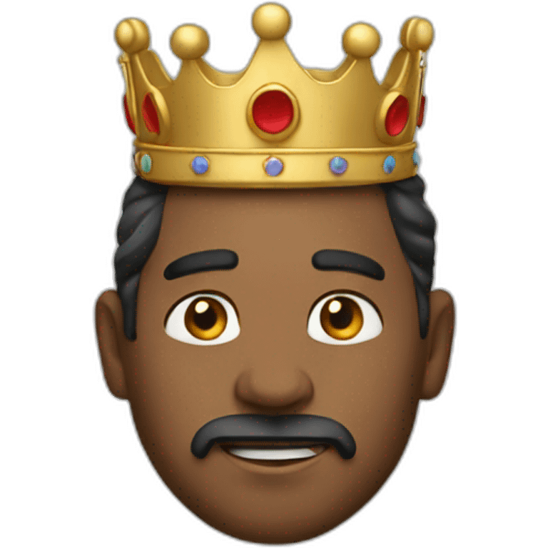 El rey emoji