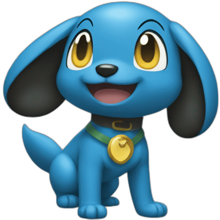 Riolu feliz  emoji