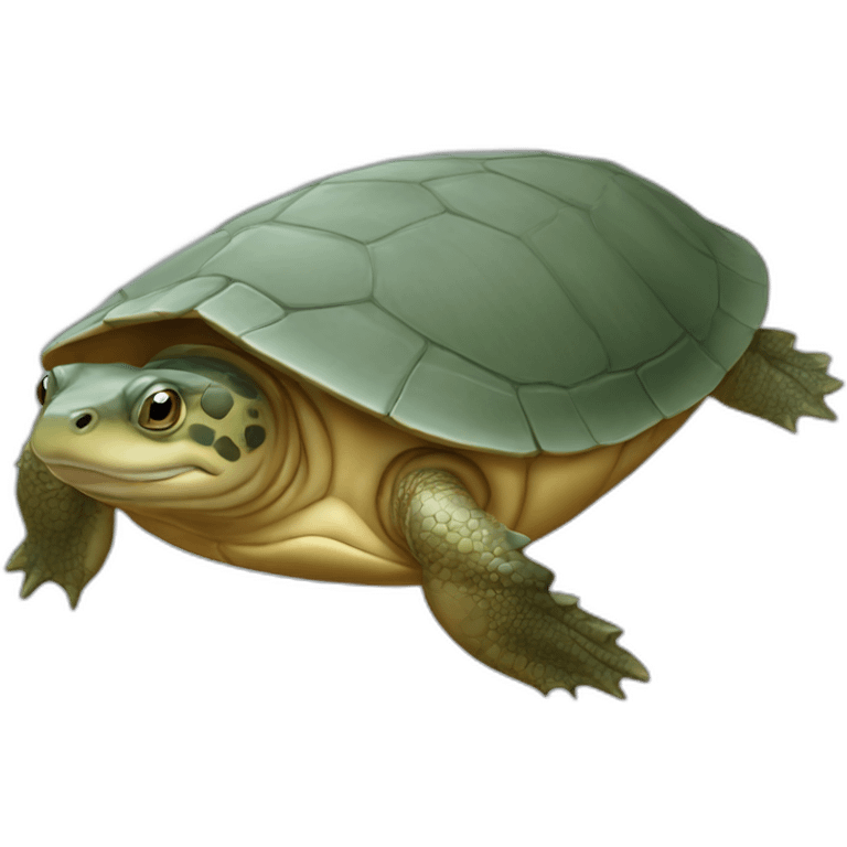 softshell turtle emoji