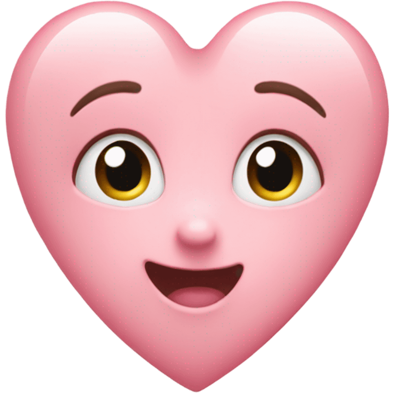 baby pink heart emoji