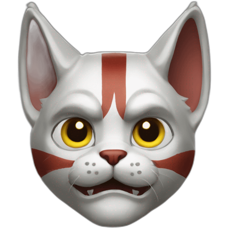 cat kratos from god of war emoji