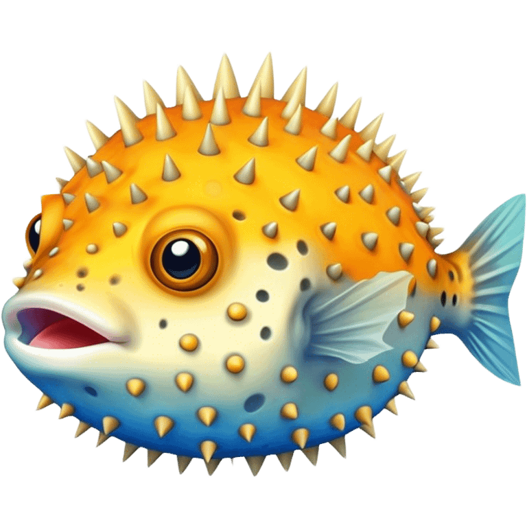 Puffer fish emoji