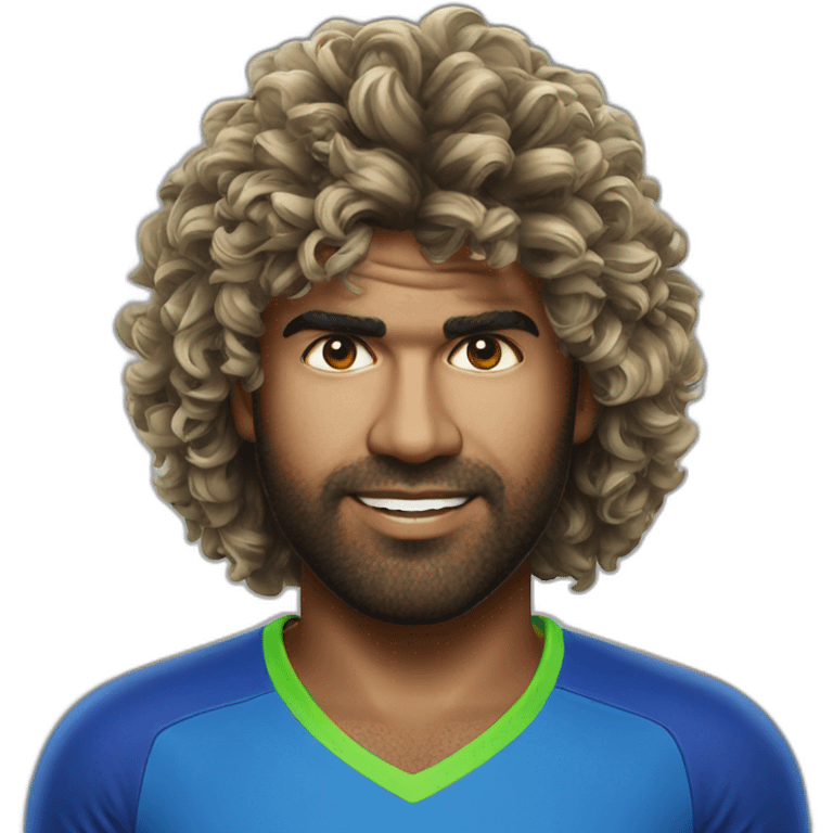 Lasith Malinga emoji