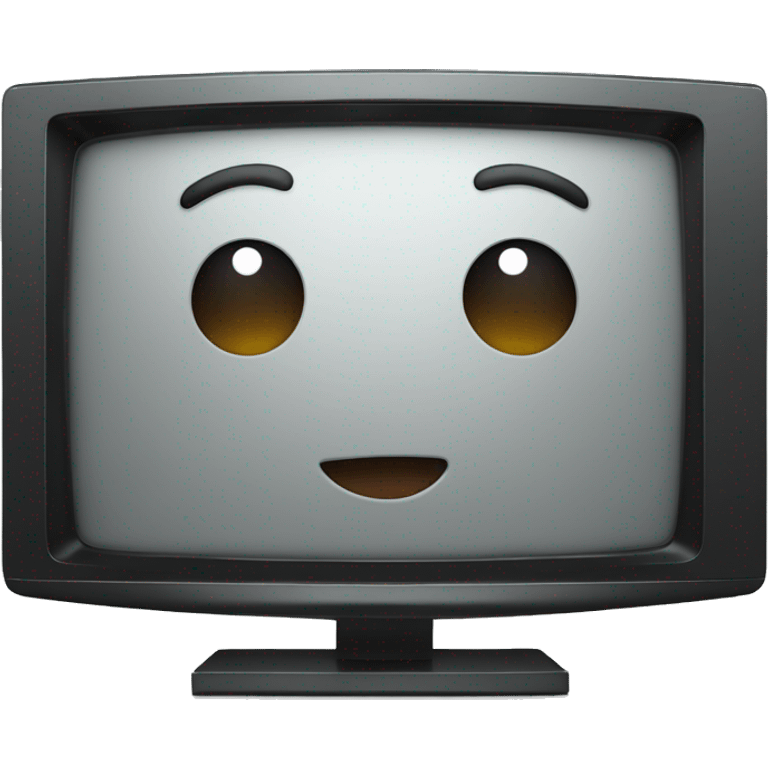 Flat screen tv emoji