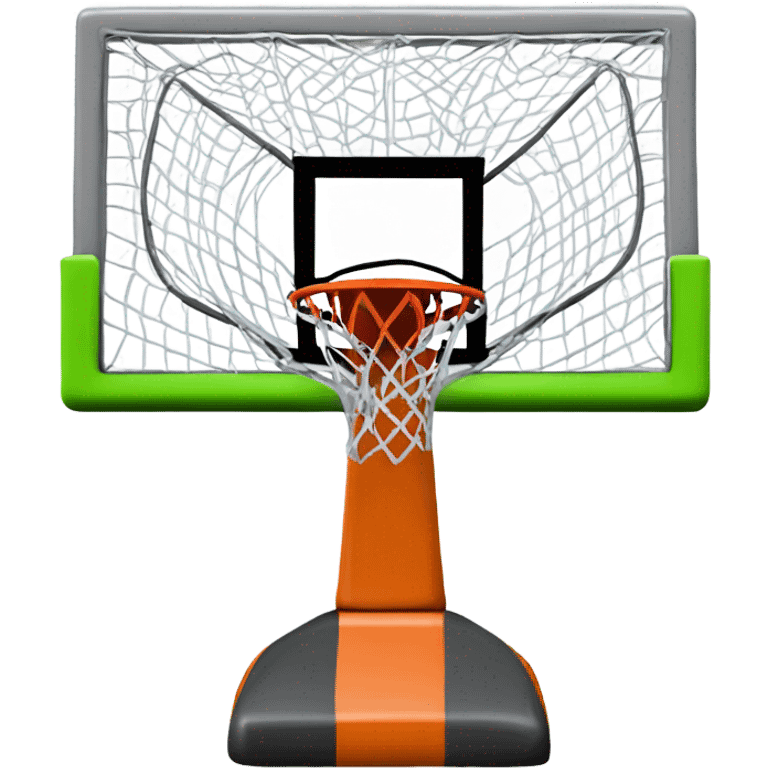 Making a basketball hoop emoji