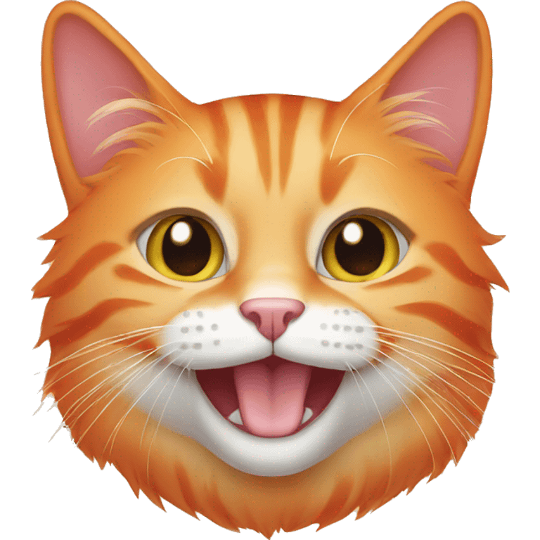 orange cat emoji