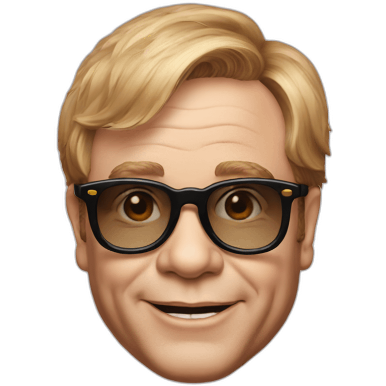 Elton john emoji