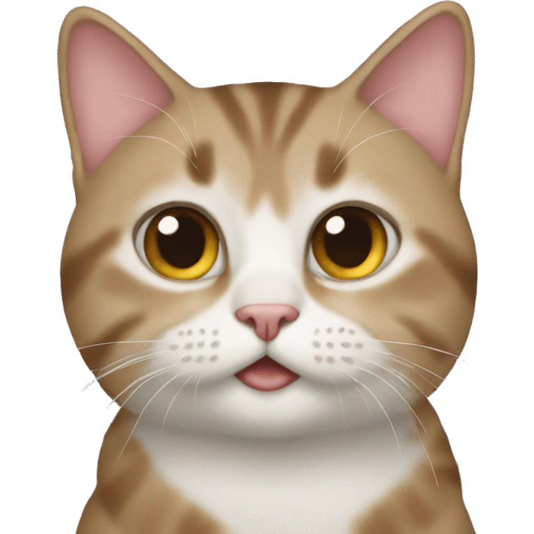 Cat in a too too emoji