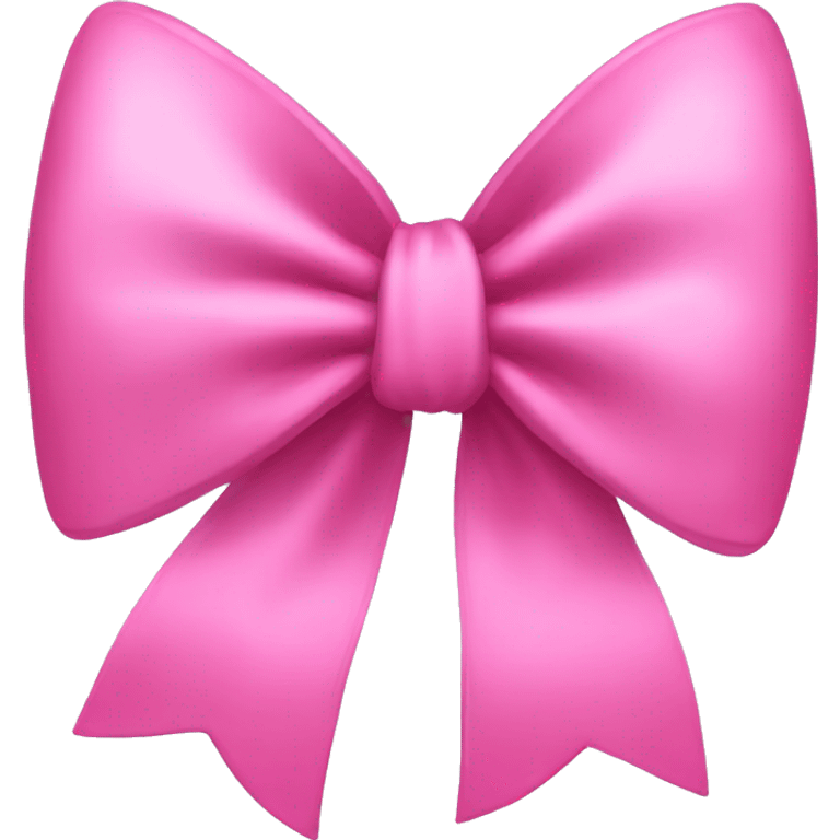 Pink bow emoji