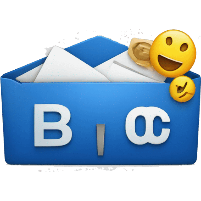 logo bleu professionnel avec deux lettres "CC" emoji