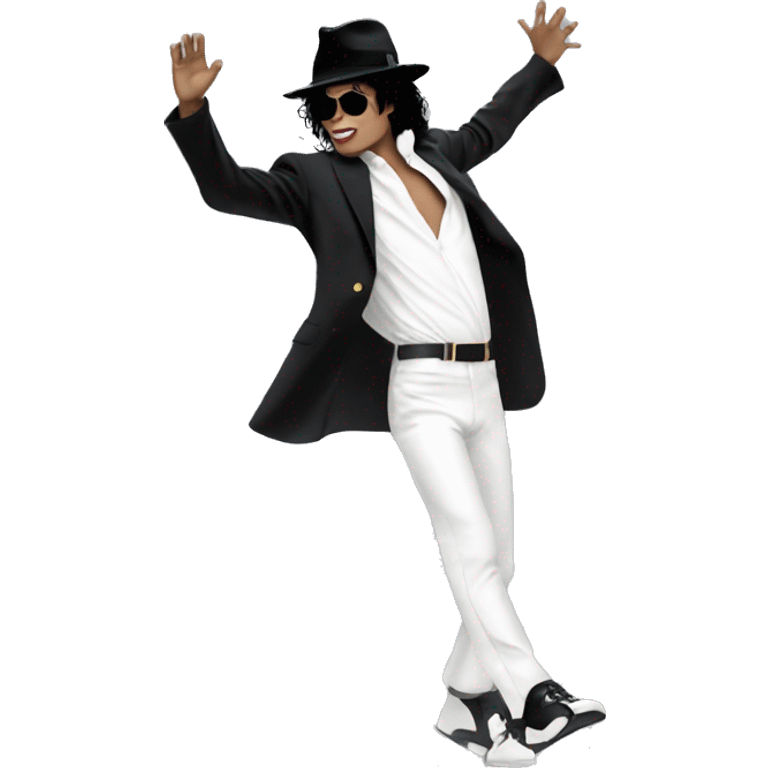 Michael jackson moonwalking emoji