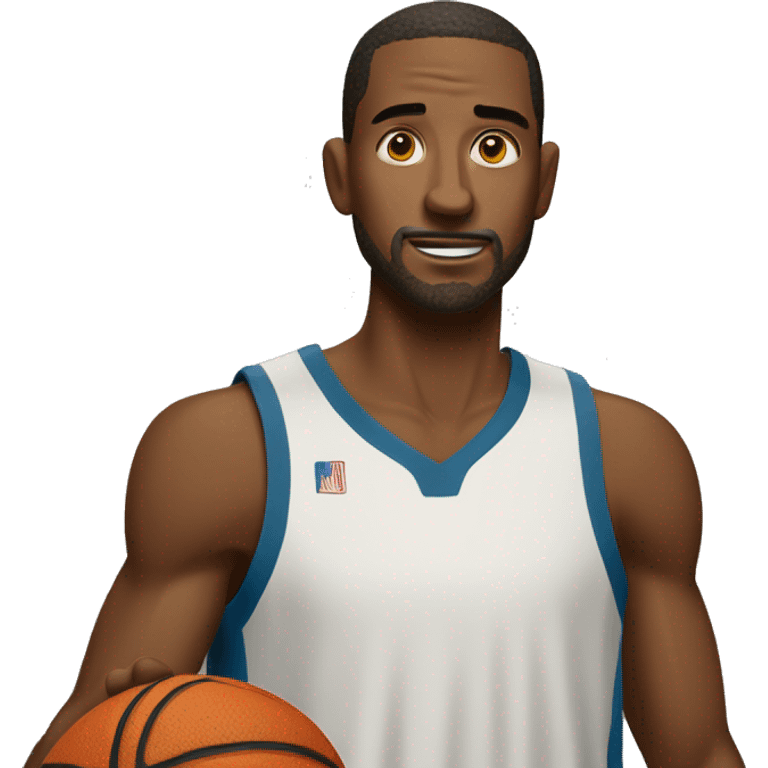 persistent MAN who play basketball better than anyone else emoji