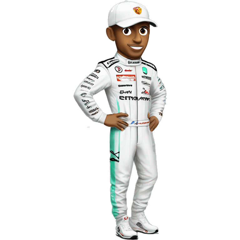 lewis hamilton in porsche emoji