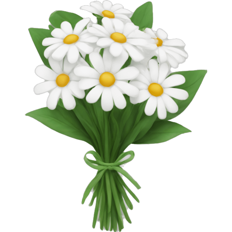 White flower bouquet  emoji