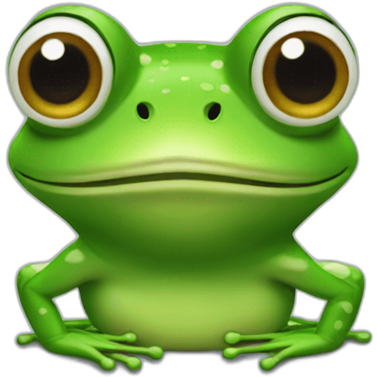 frog with botox emoji