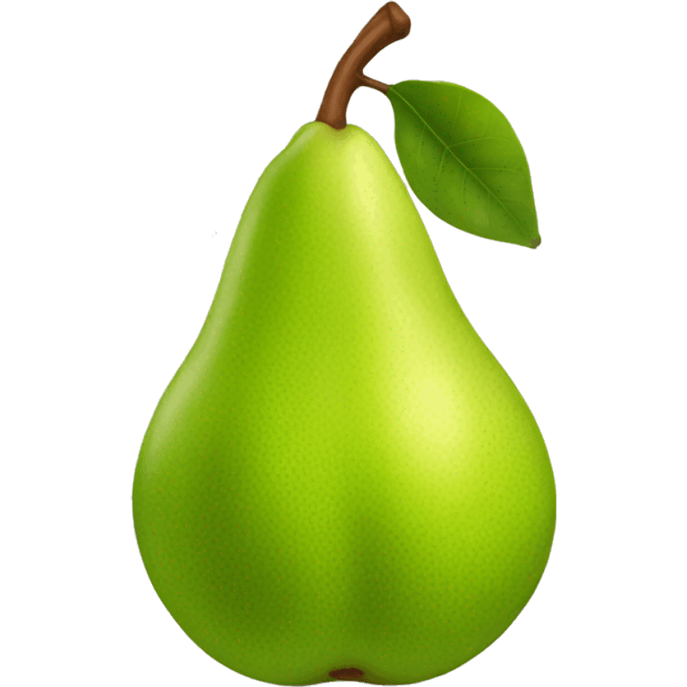 Pear big emoji